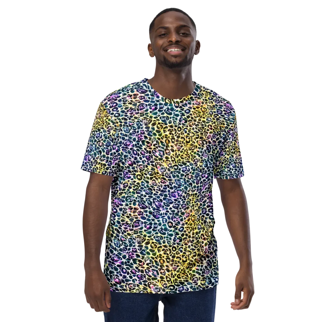 Midnight Mineral on Men's Crew Neck T-Shirt — Front