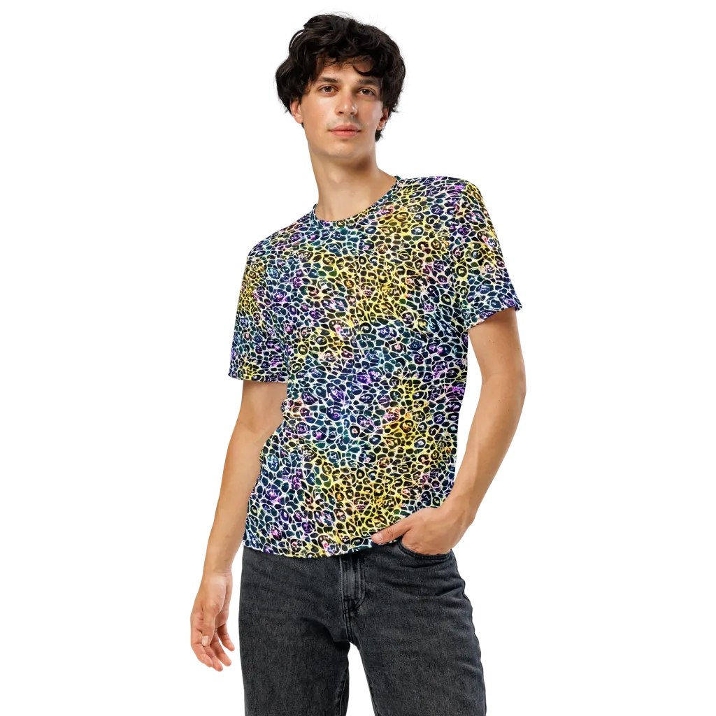 Midnight Mineral on Men's Crew Neck T-Shirt — Front