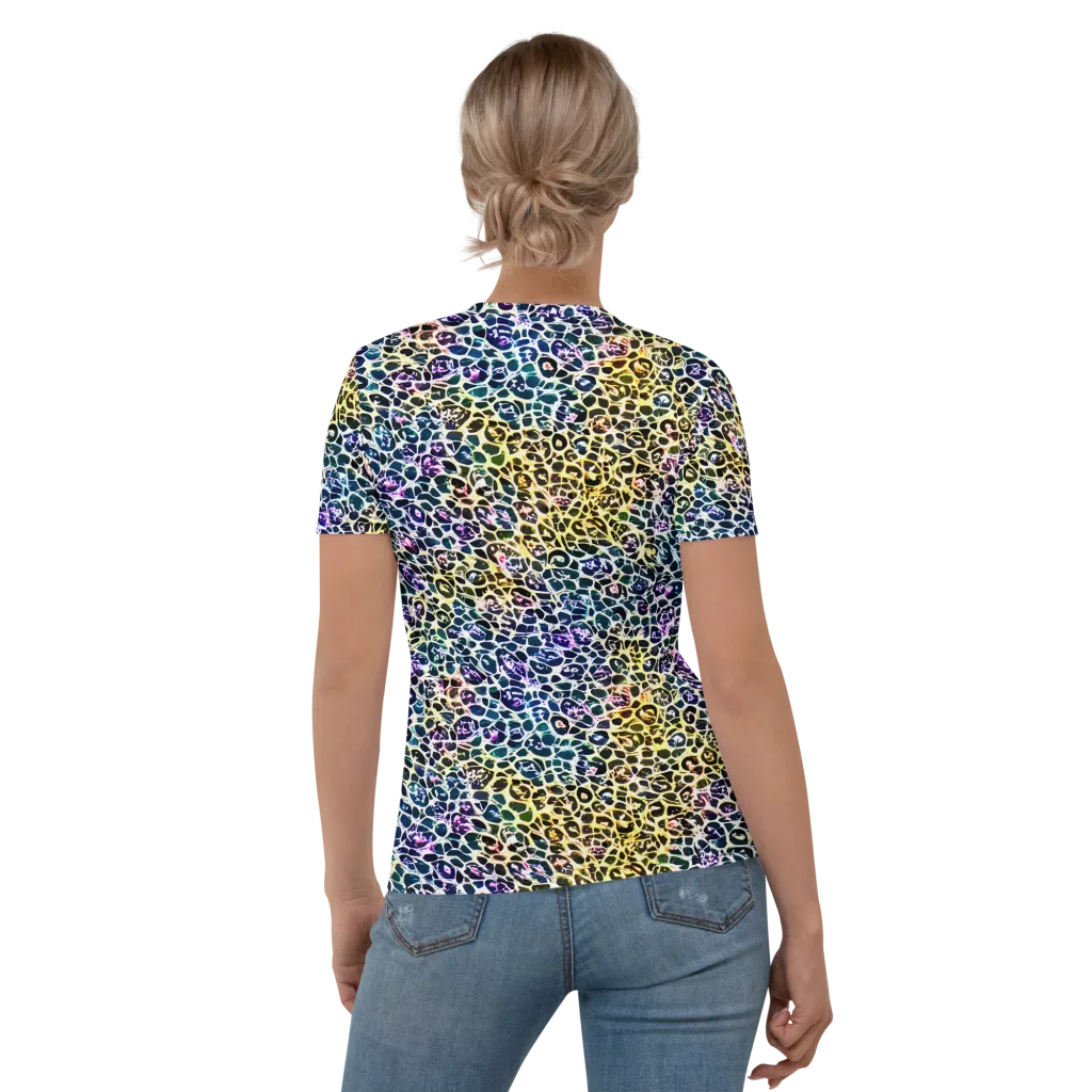 Midnight Mineral on Women's Crew Neck T-Shirt — Back