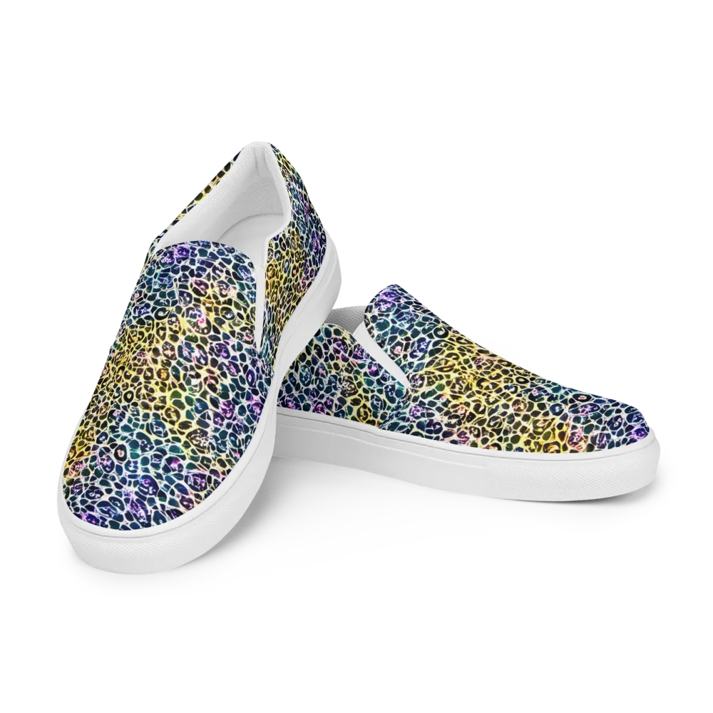 Midnight Mineral on Men's Slip-On Canvas Shoes — Left Front