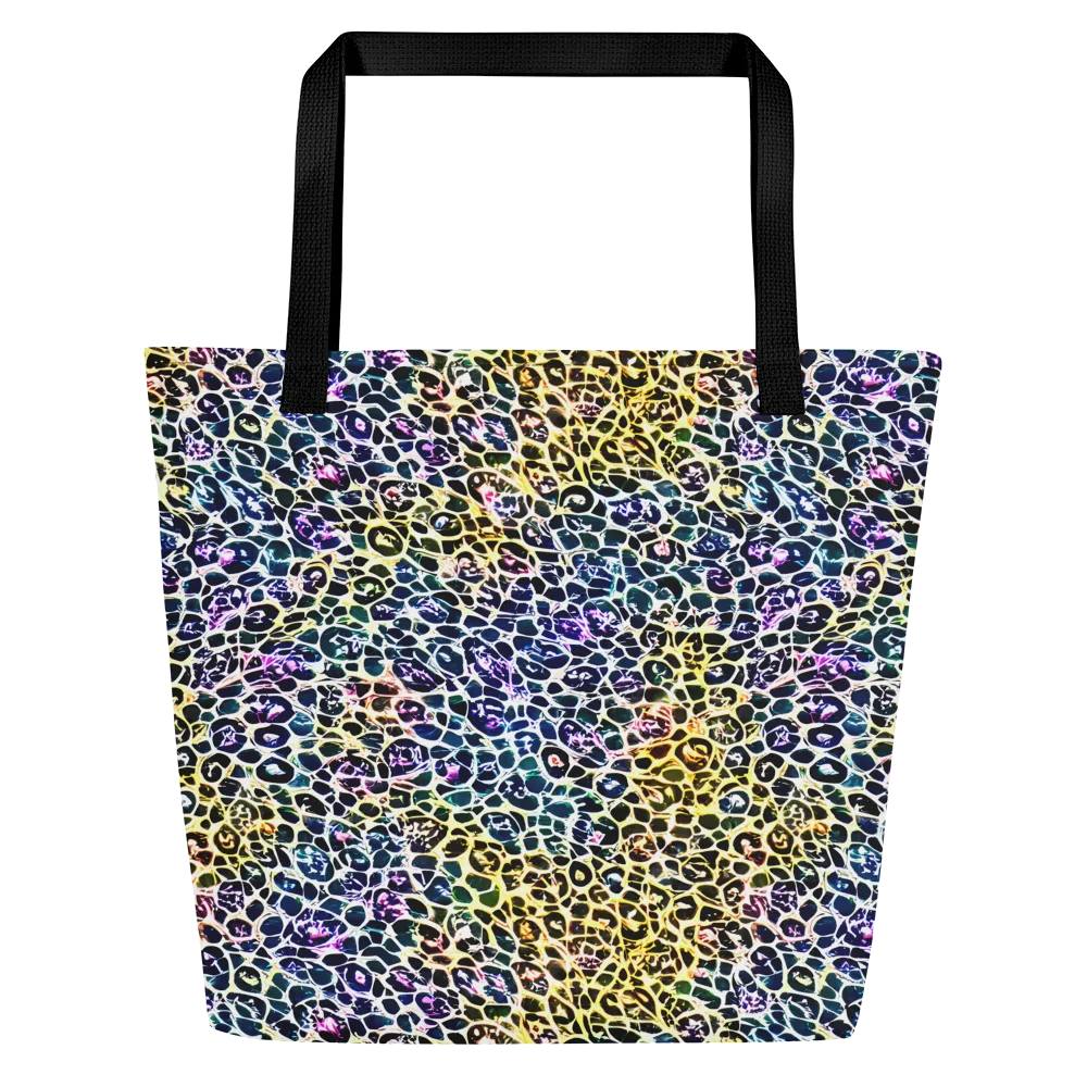 Midnight Mineral on Large Tote Bag W/ Pocket — Front