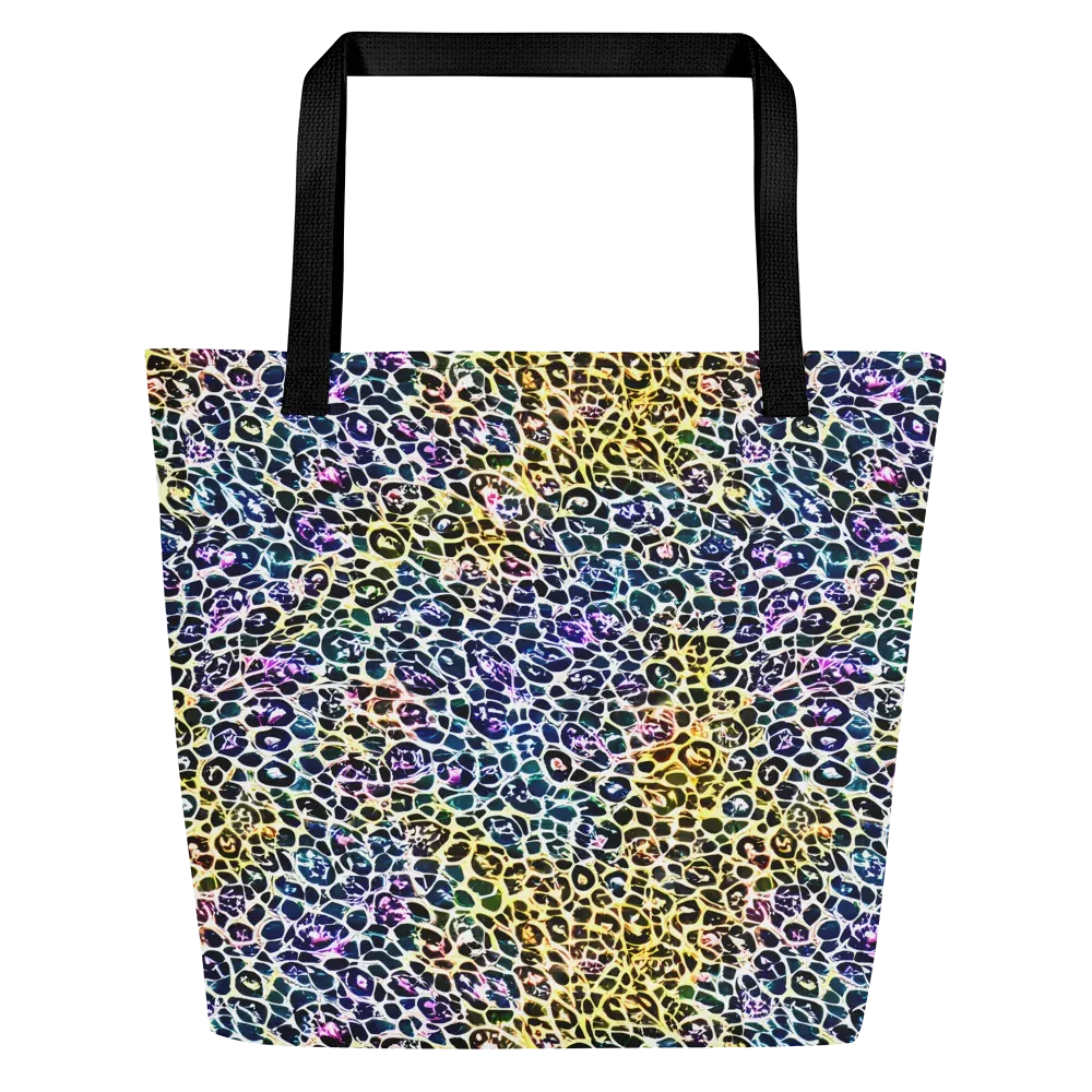 Midnight Mineral on Large Tote Bag W/ Pocket — Front