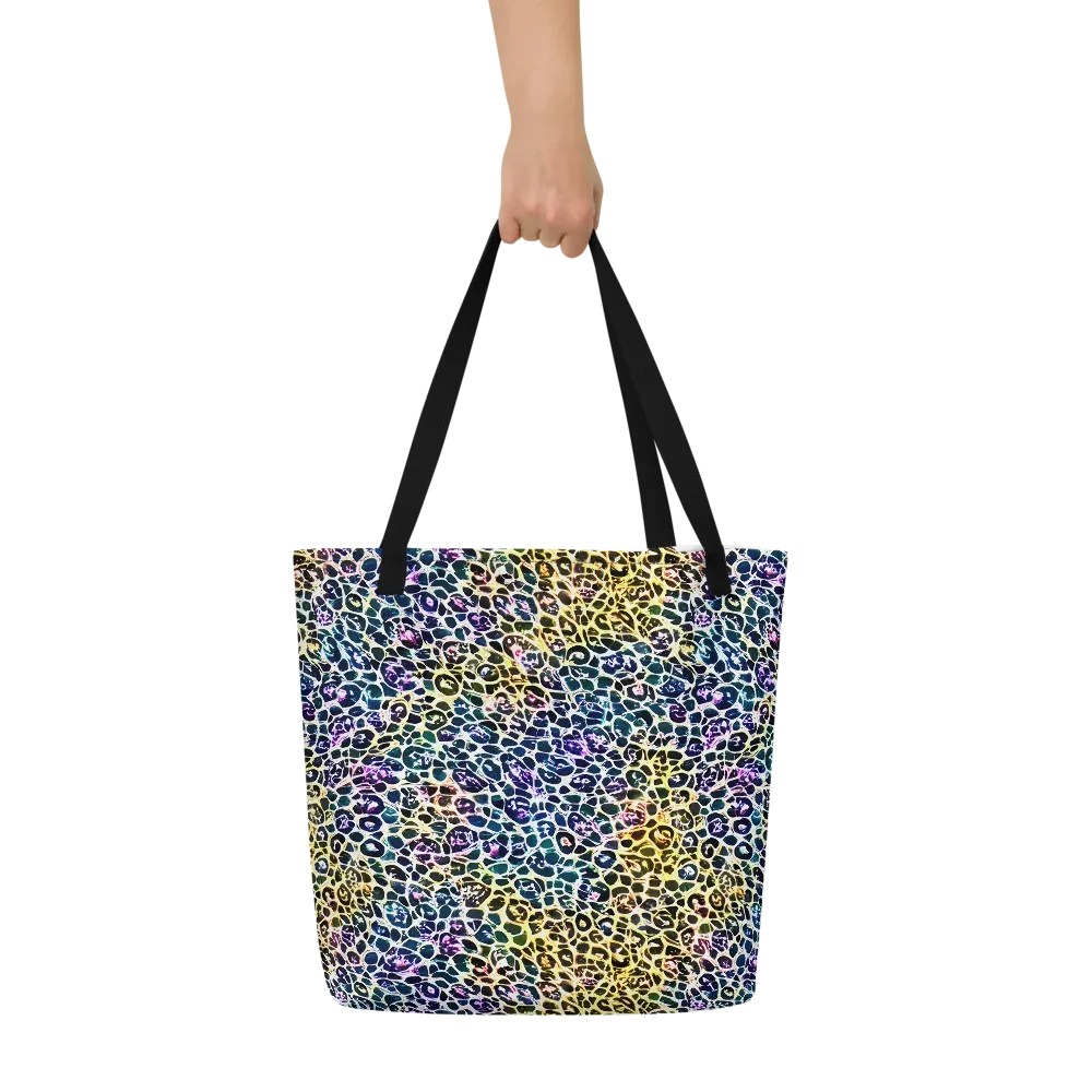 Midnight Mineral on Large Tote Bag W/ Pocket — Front