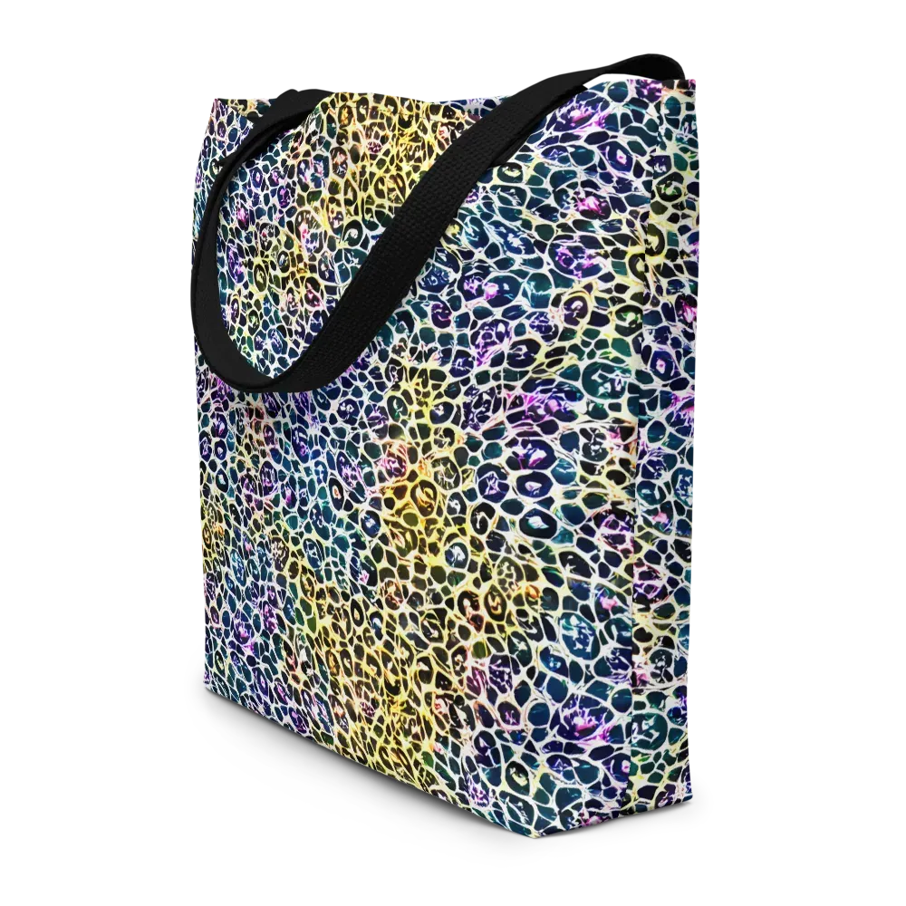 Midnight Mineral on Large Tote Bag W/ Pocket — Front