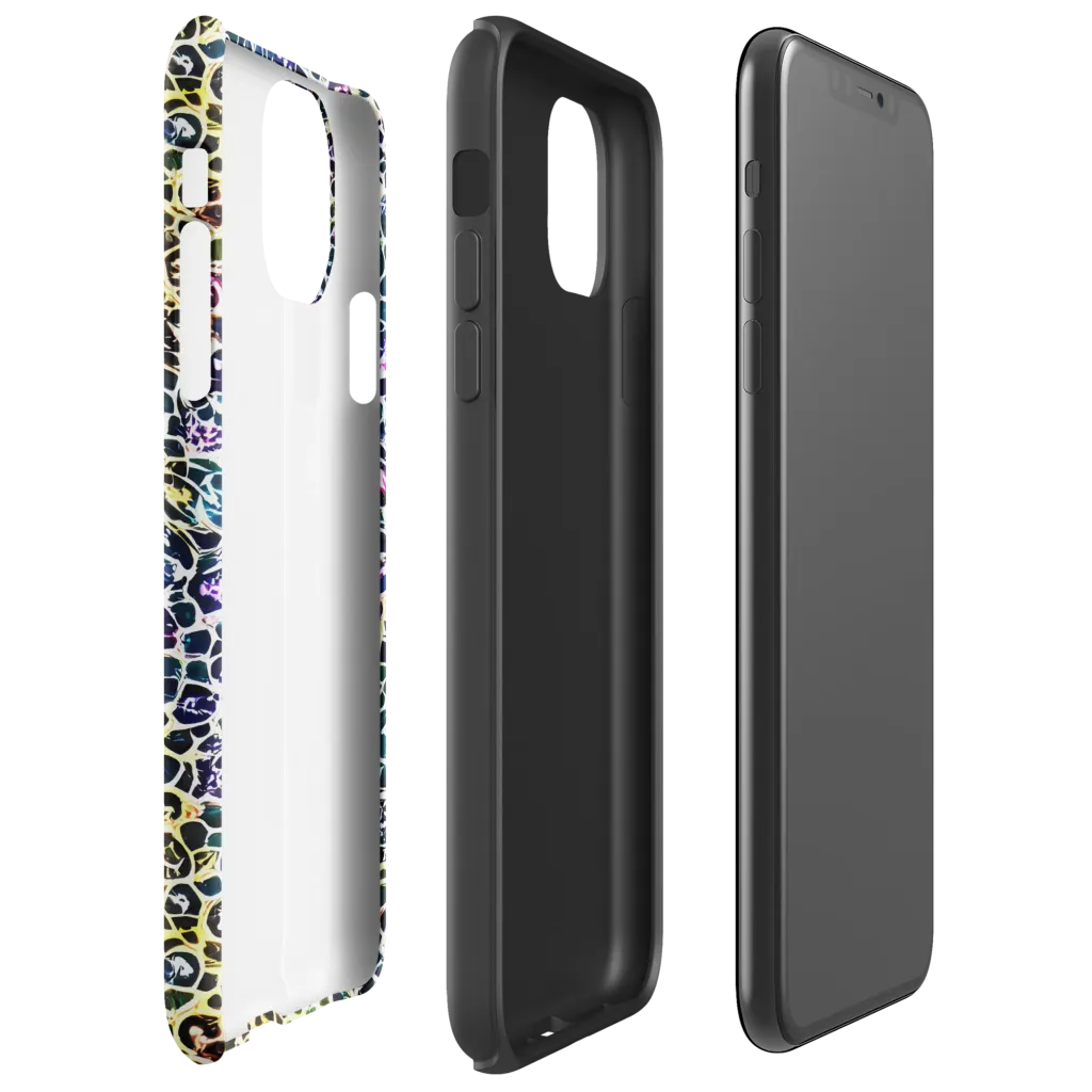 Midnight Mineral on Tough Case for iPhone® — Right