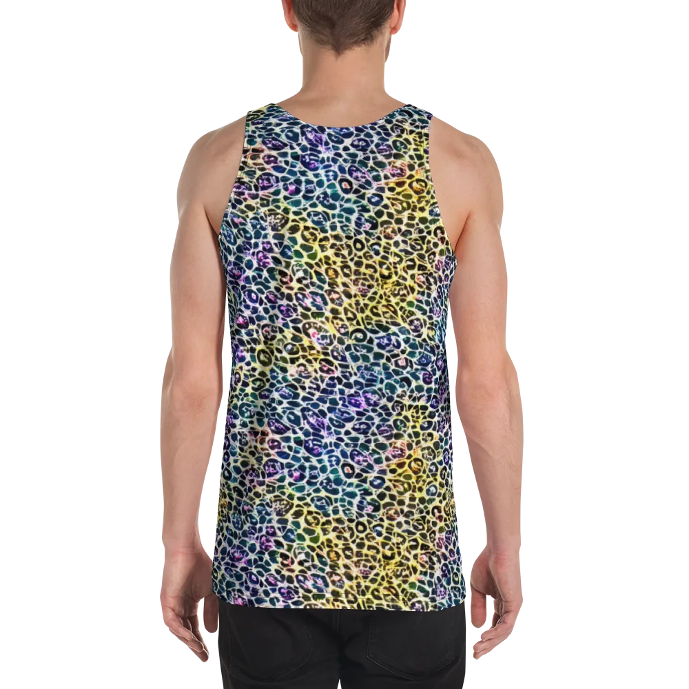 Midnight Mineral on Men's Tank Top — Back