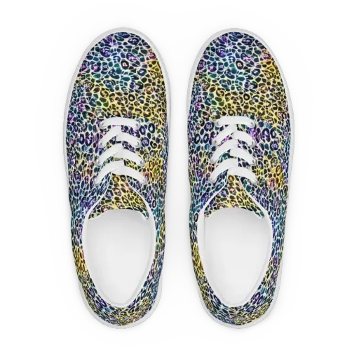 Midnight Mineral on a Men's Lace-Up Canvas Shoes