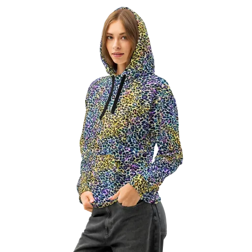 Midnight Mineral on a Cotton Hoodie