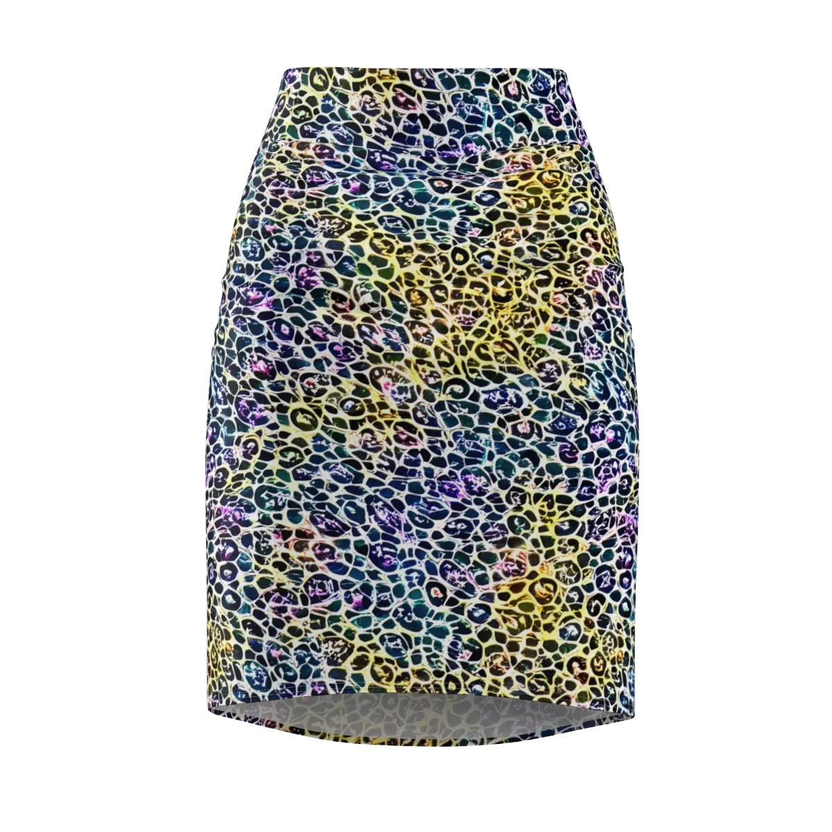Midnight Mineral on Pencil Skirt — Front
