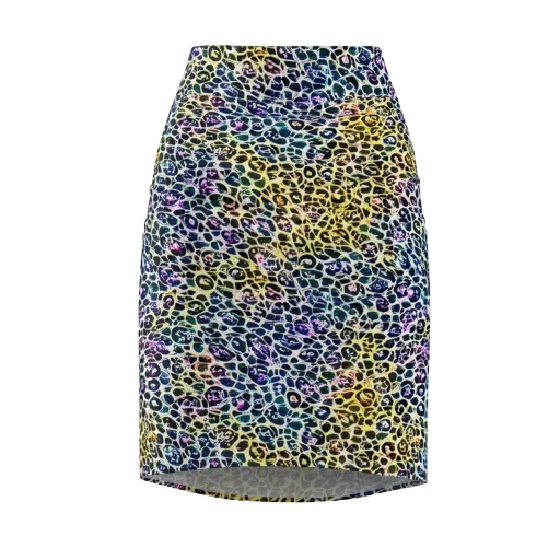 Midnight Mineral on a Pencil Skirt