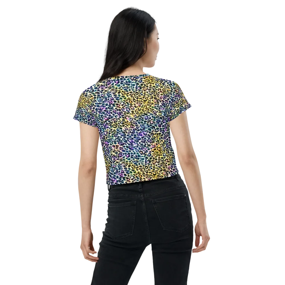 Midnight Mineral on Crop Tee — Back