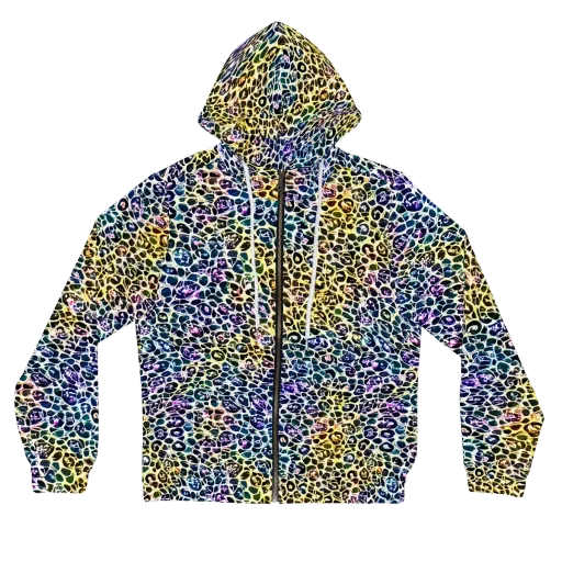 Midnight Mineral on a Women's Full-Zip Hoodie