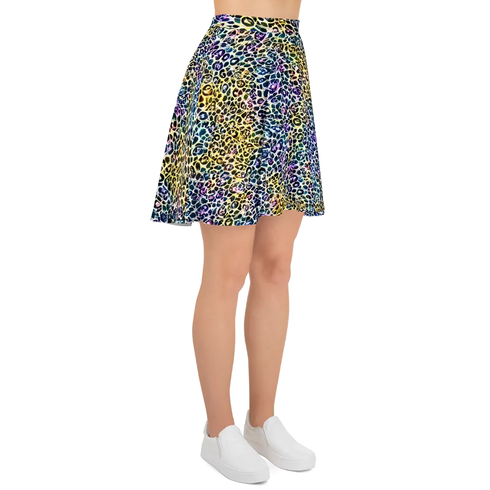 Midnight Mineral on Skater Skirt — Right