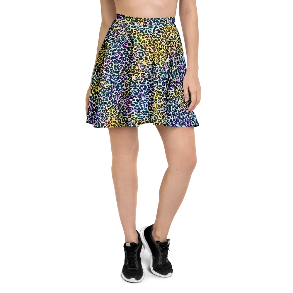 Midnight Mineral on Skater Skirt — Front