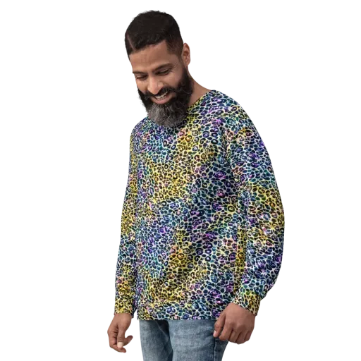 Midnight Mineral on a Sweatshirt