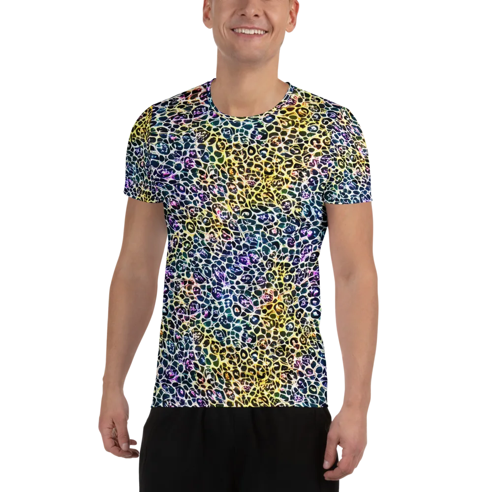 Midnight Mineral on Men's Athletic T-Shirt — Front