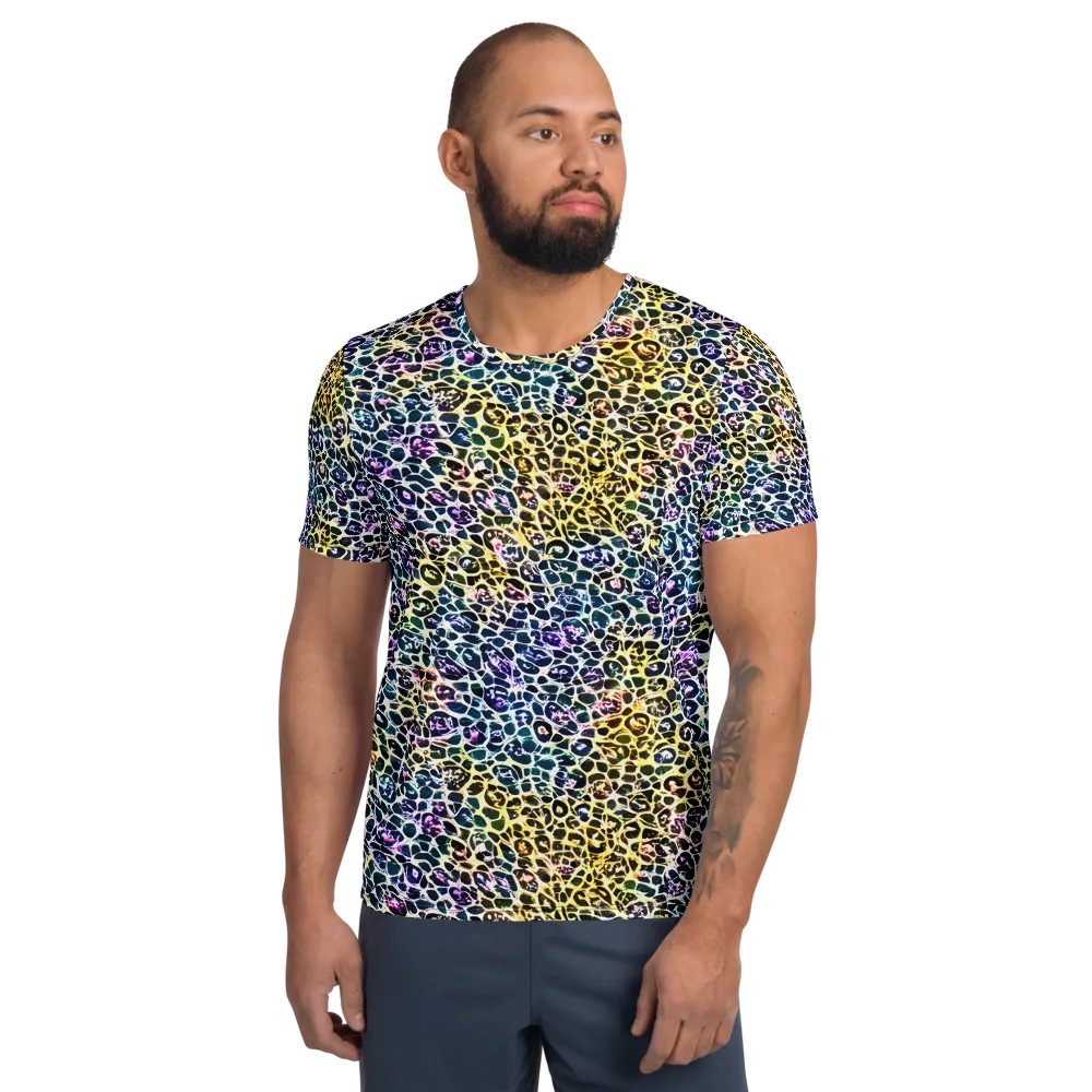 Midnight Mineral on Men's Athletic T-Shirt — Front