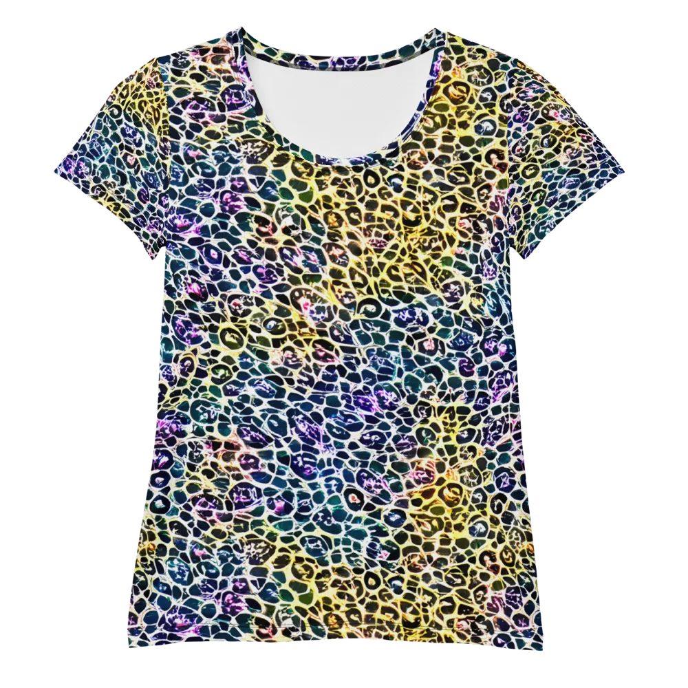 Midnight Mineral on Women's Athletic T-Shirt — Front