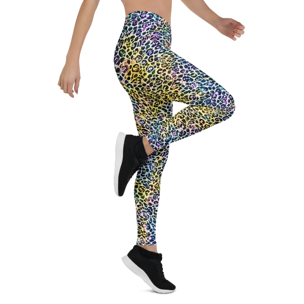 Midnight Mineral on Leggings — Right