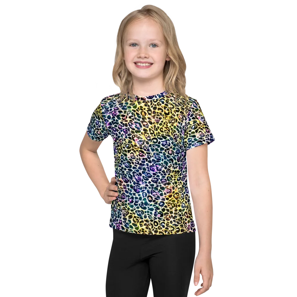 Midnight Mineral on Kids Crew Neck T-Shirt — Front