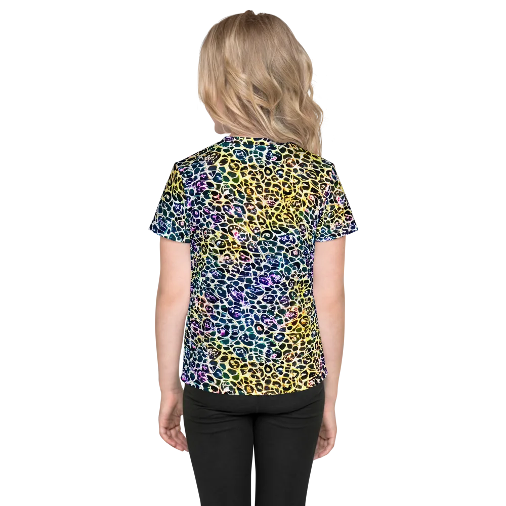 Midnight Mineral on Kids Crew Neck T-Shirt — Back
