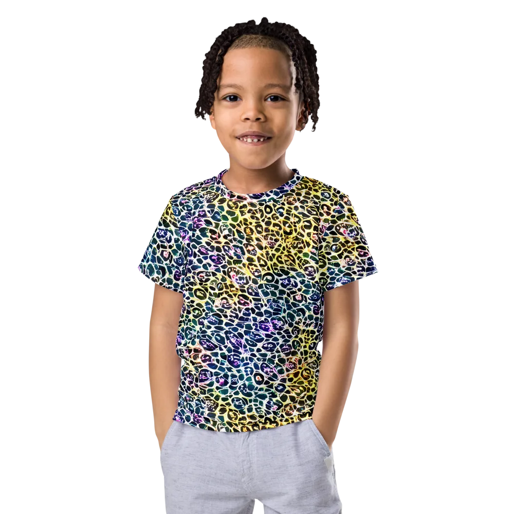 Midnight Mineral on Kids Crew Neck T-Shirt — Front