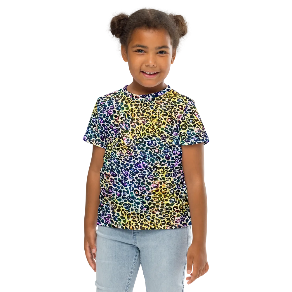 Midnight Mineral on Kids Crew Neck T-Shirt — Front