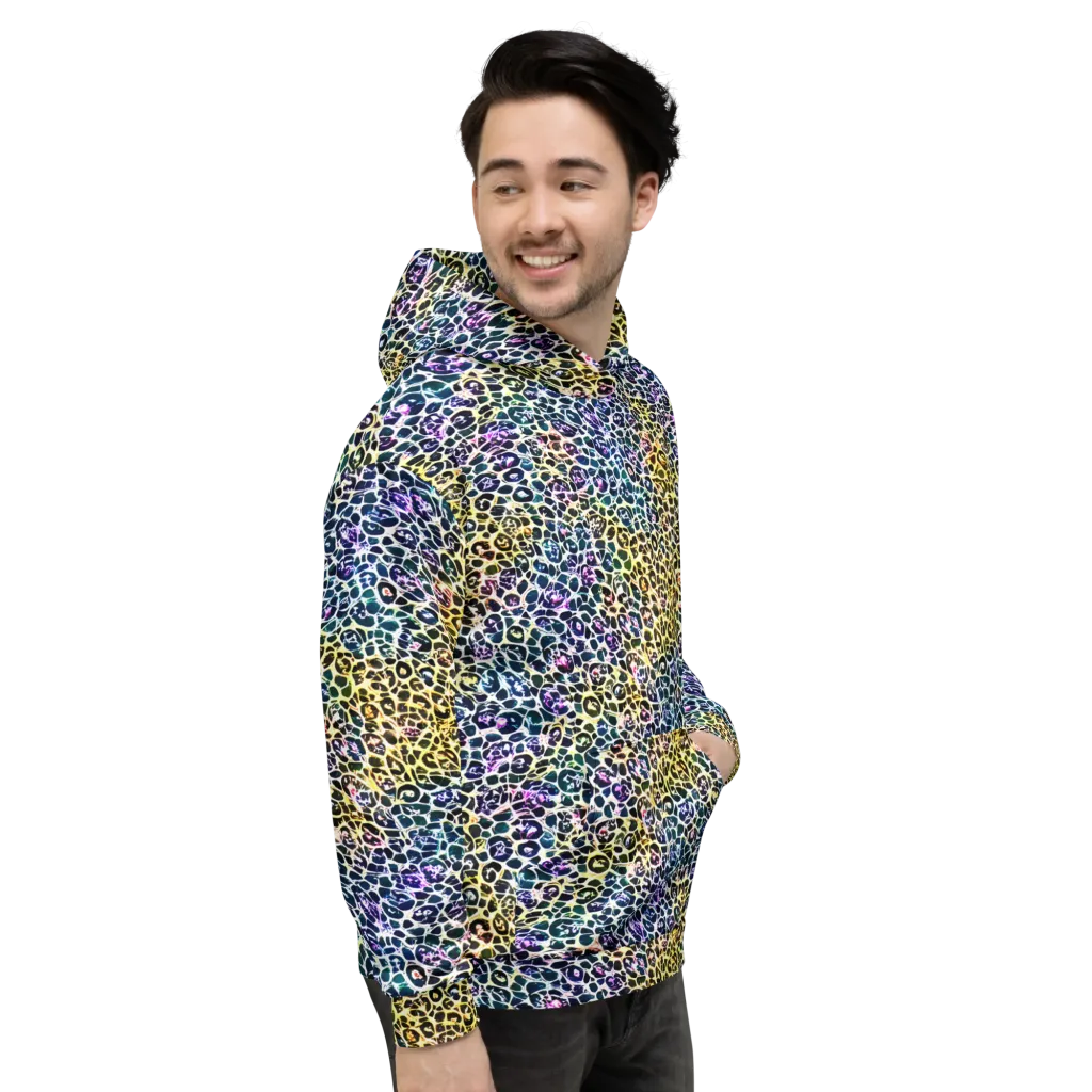 Midnight Mineral on Hoodie — Right