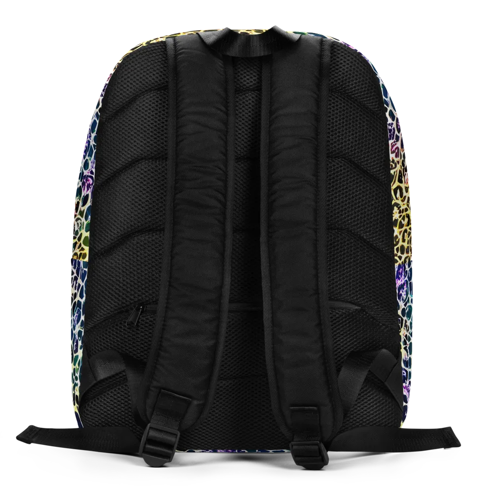 Midnight Mineral on Minimalist Backpack — Back