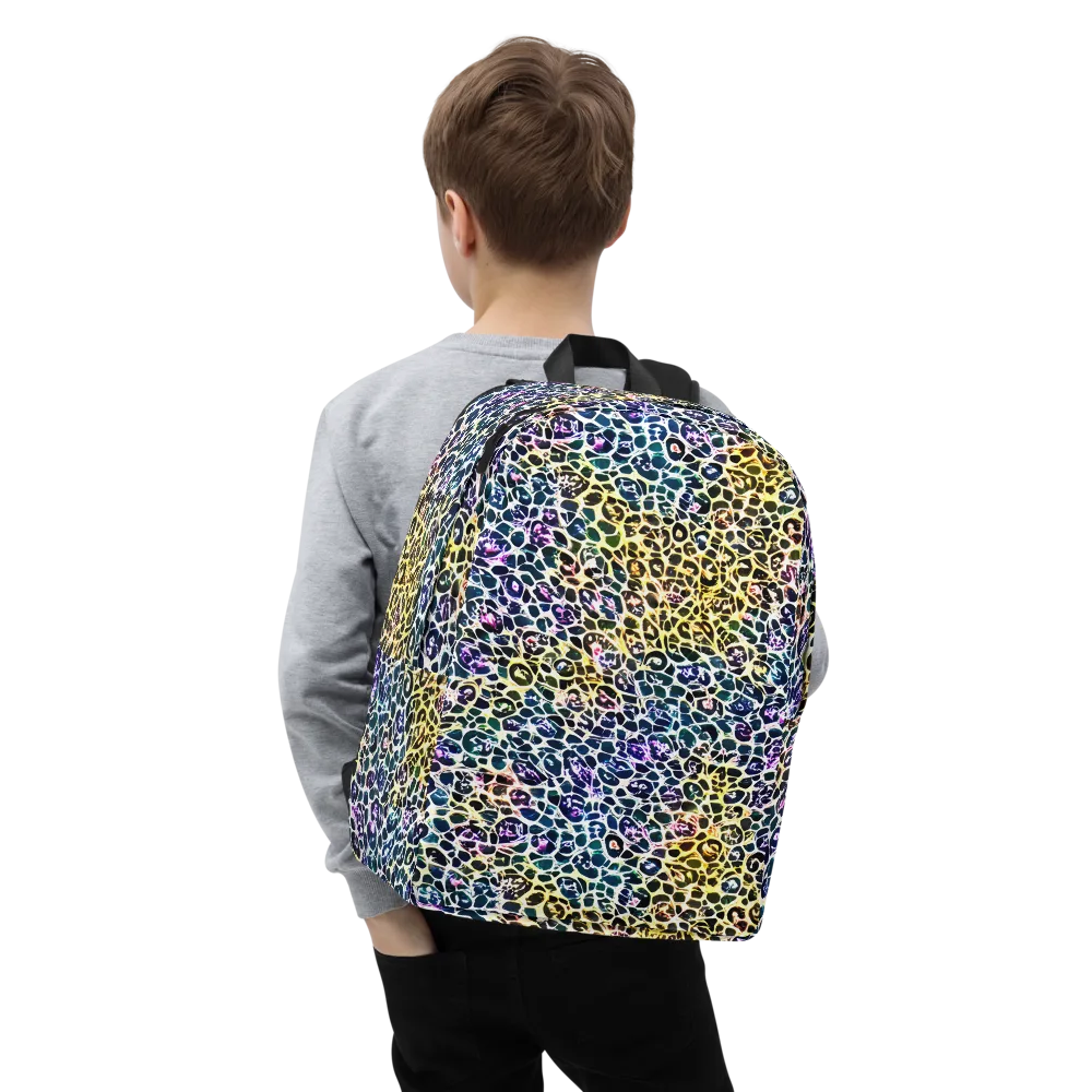 Midnight Mineral on Minimalist Backpack — Zoomed-in