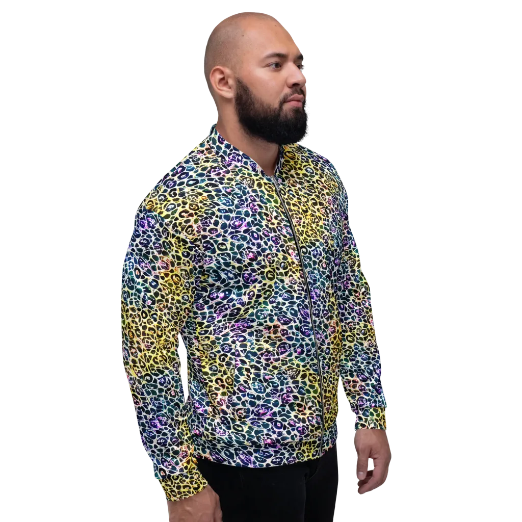 Midnight Mineral on Bomber Jacket — Right