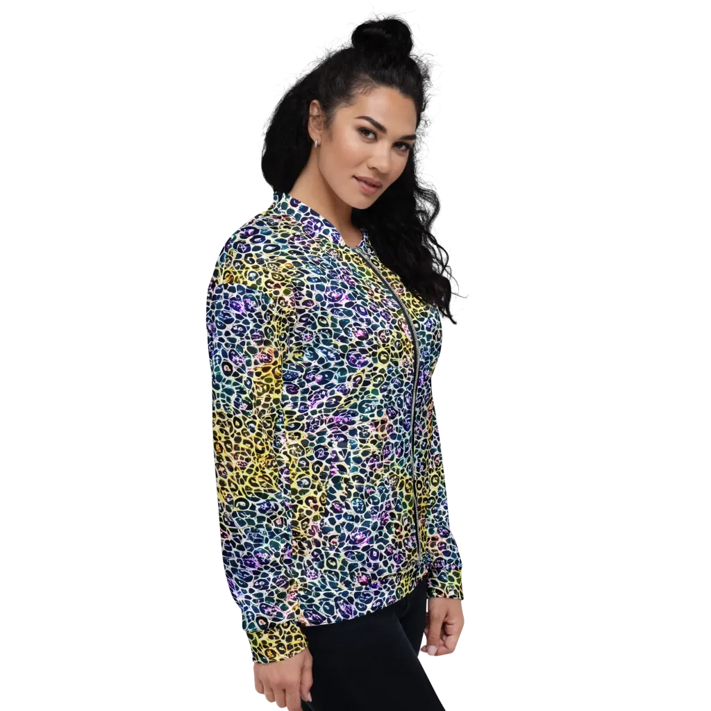 Midnight Mineral on Bomber Jacket — Right