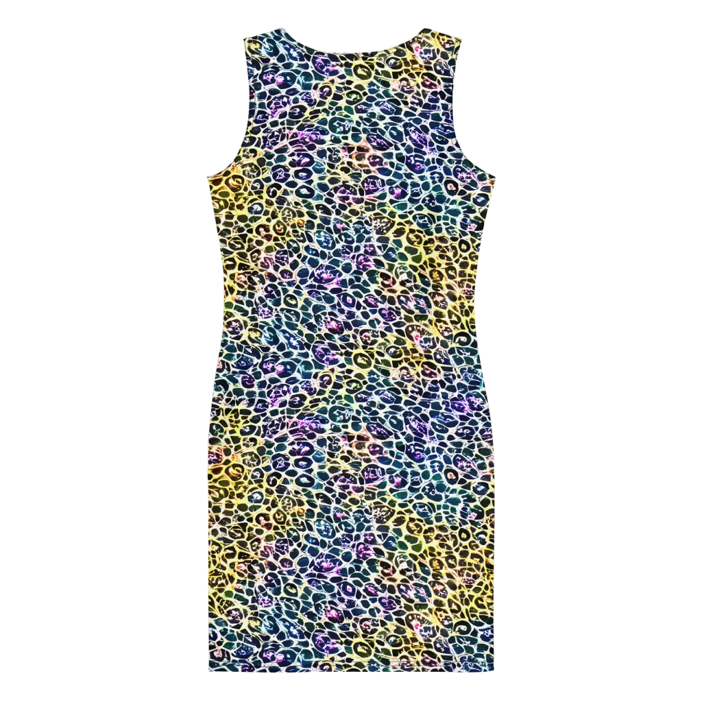 Midnight Mineral on Bodycon Dress — Back