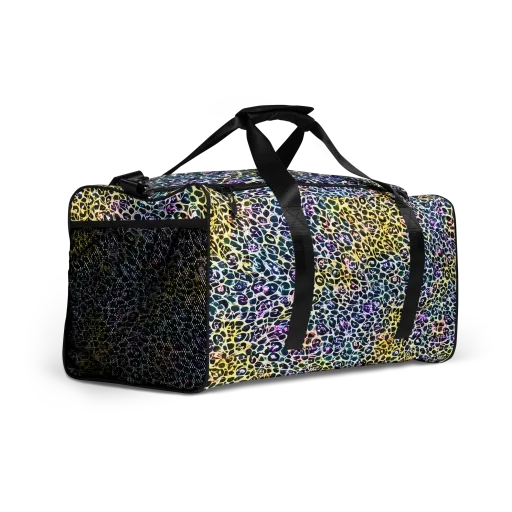 Midnight Mineral on a Duffle Bag