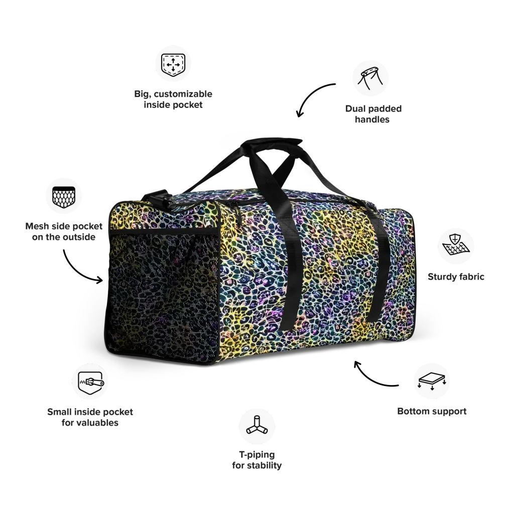 Midnight Mineral on Duffle Bag — Right Front