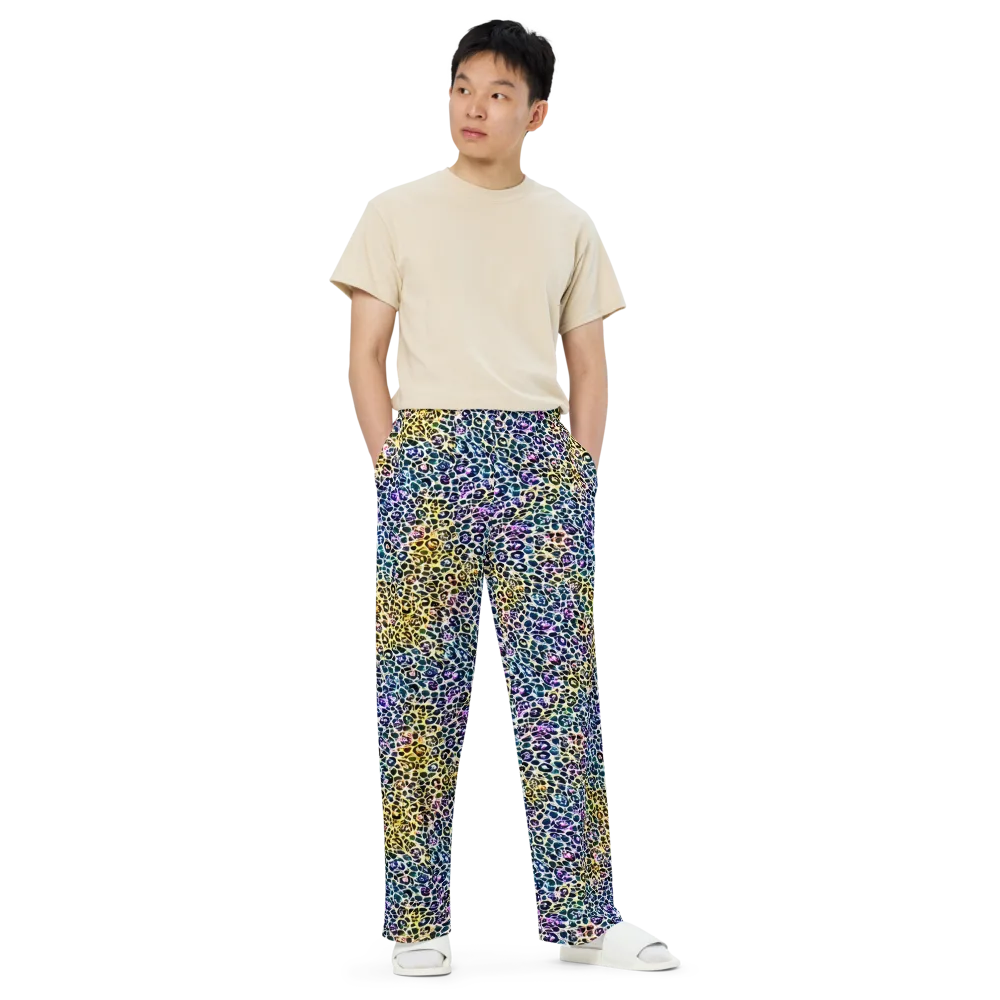 Midnight Mineral on Wide-Leg Pants — Front