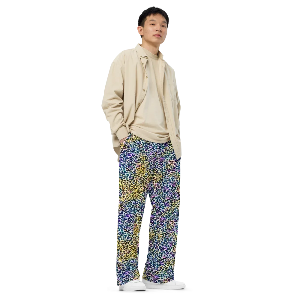 Midnight Mineral on Wide-Leg Pants — Right Front