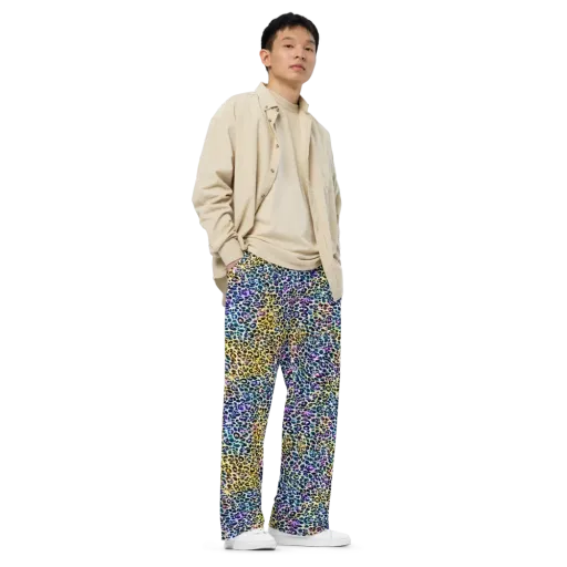 Midnight Mineral on a Wide-Leg Pants