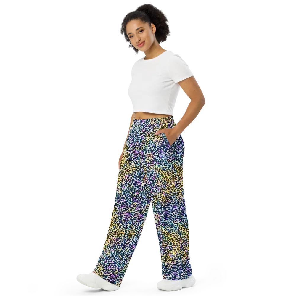 Midnight Mineral on Wide-Leg Pants — Left Front