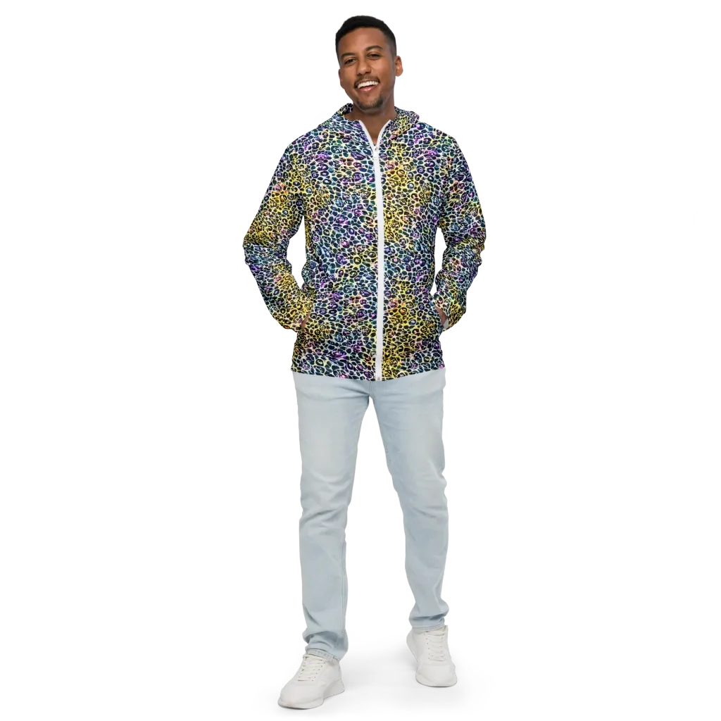 Midnight Mineral on Men's Windbreaker — Front
