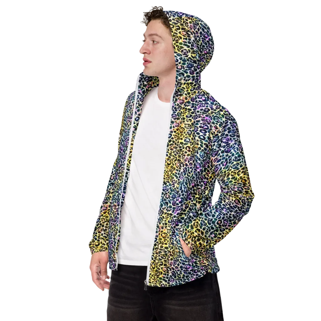 Midnight Mineral on Men's Windbreaker — Left Front