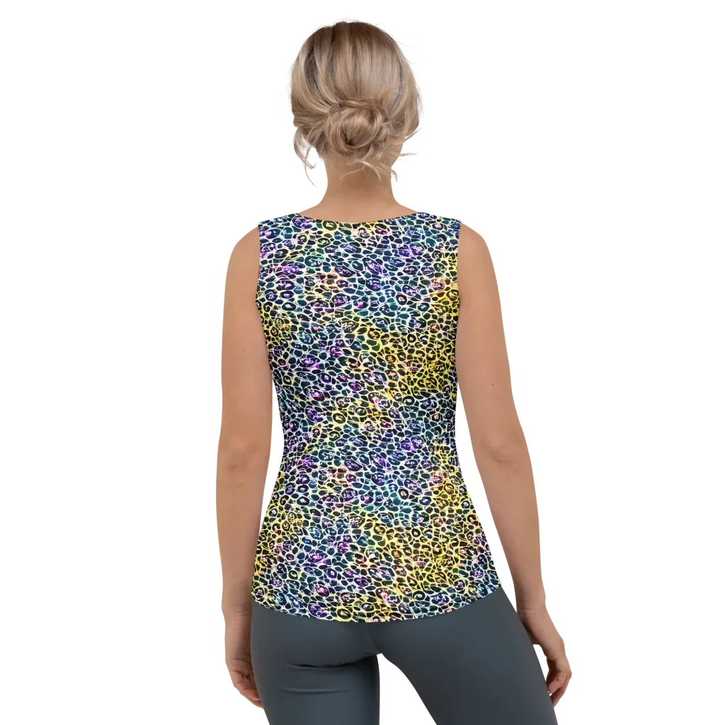 Midnight Mineral on Women's Tank Top — Back