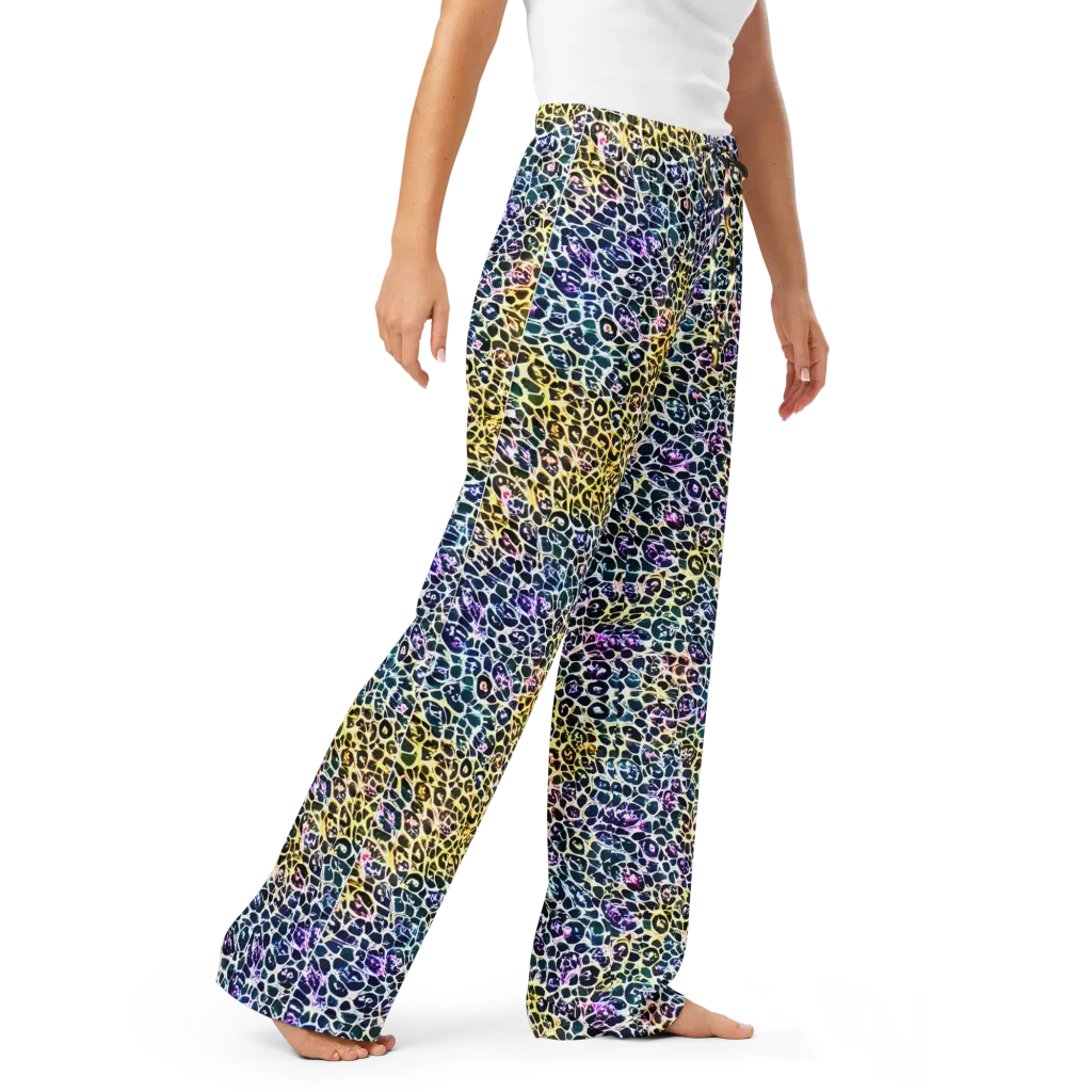 Midnight Mineral on Women's Pajama Pants — Right Front
