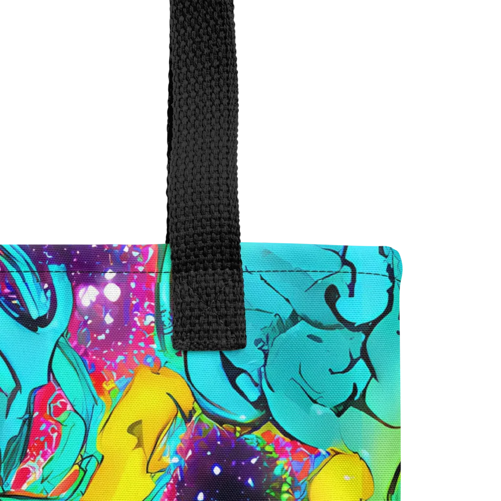 Galaxy Bloom on Tote Bag — Product details