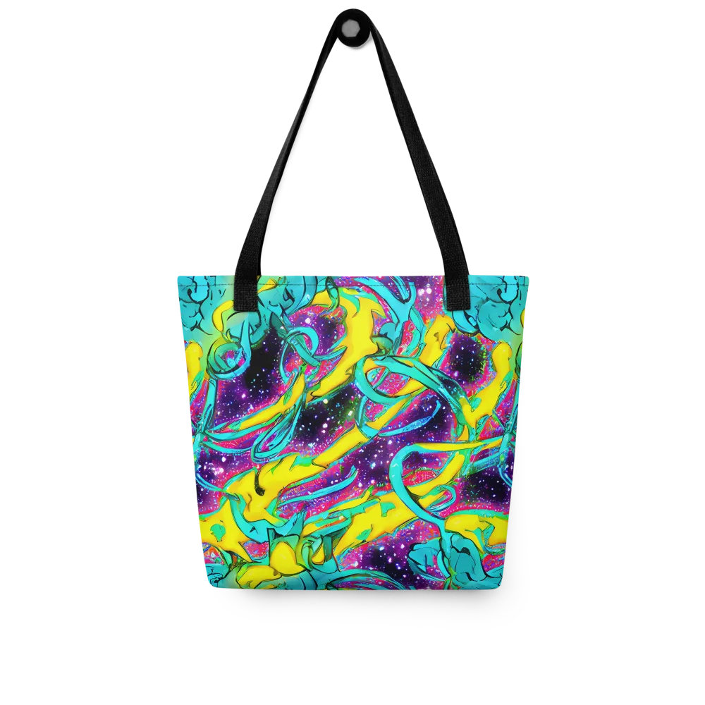 Galaxy Bloom on Tote Bag — Front