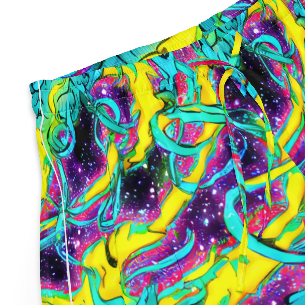 Galaxy Bloom on Women's Pajama Shorts — Product details