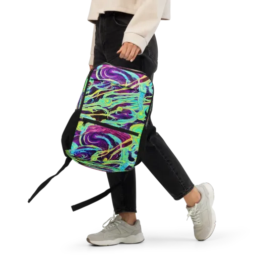 Biomorphic Beat on a Utility Backpack