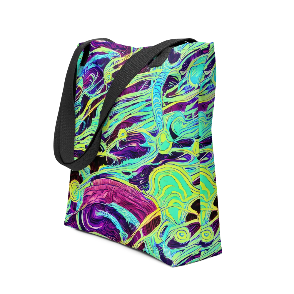 Biomorphic Beat on Tote Bag — Front