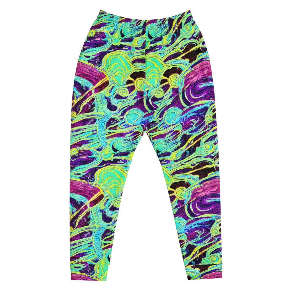 Biomorphic Beat on Men's Joggers — Front