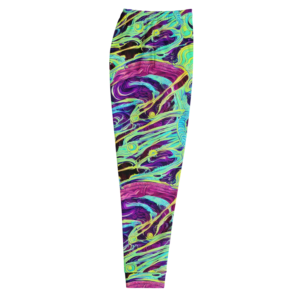 Biomorphic Beat on Men's Joggers — Right